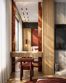 Master bedroom in DUBAI