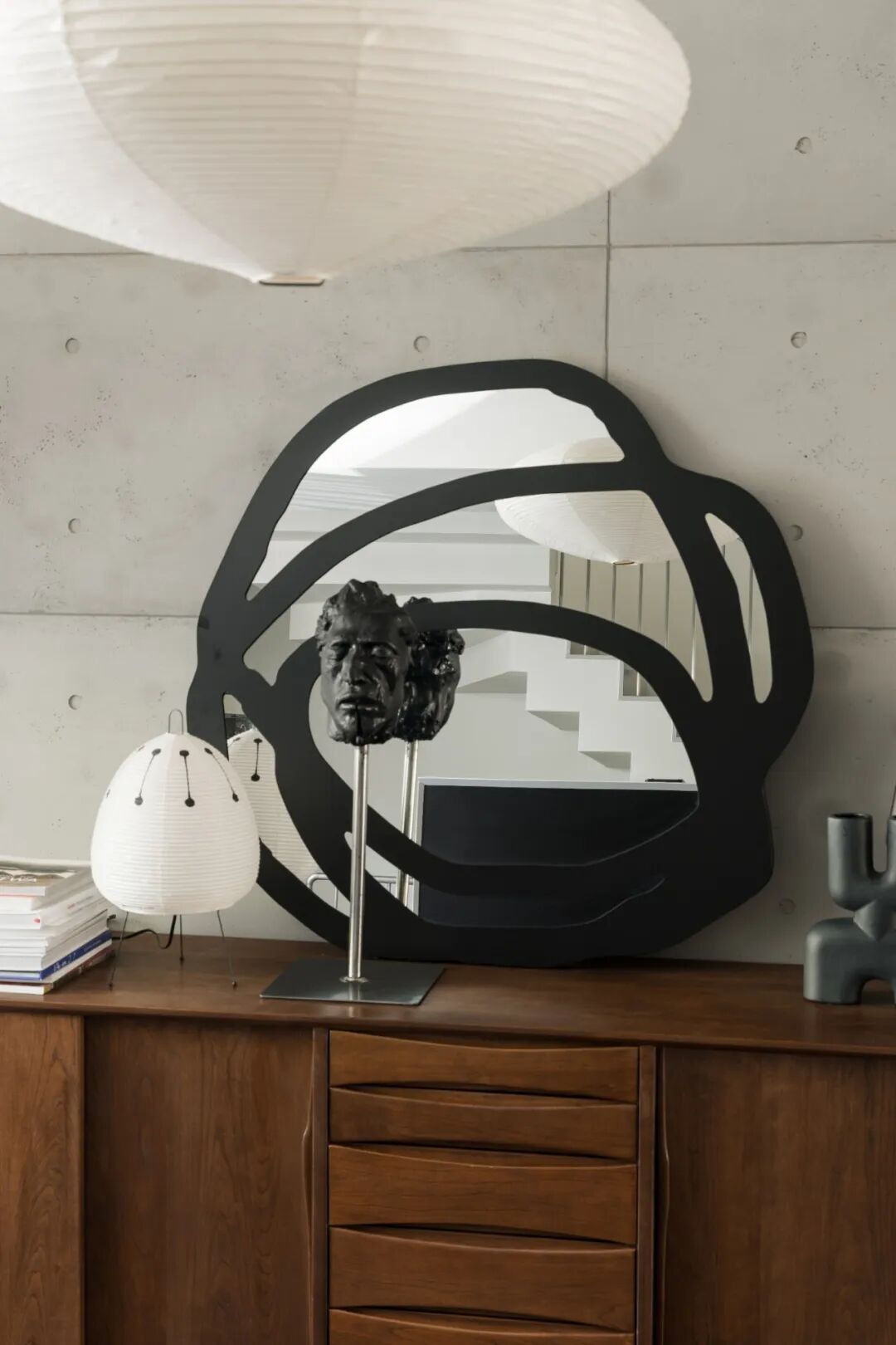 私宅｜220平包豪斯混搭联排别墅-8