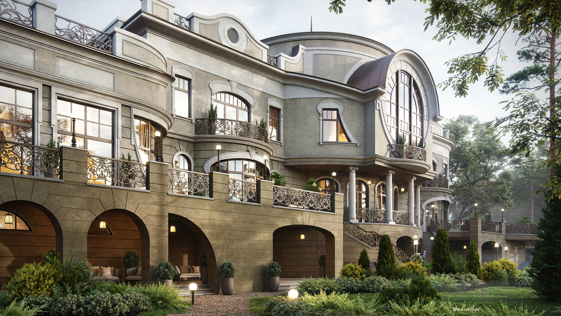 House in Art Nouveau-8