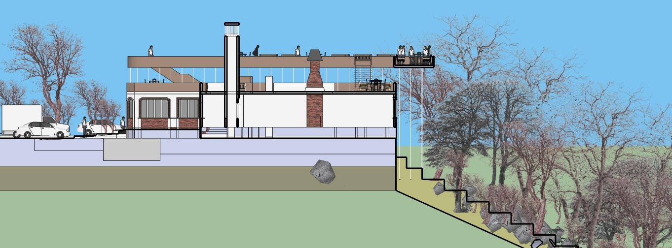 悬崖上的绿色环保别墅-17