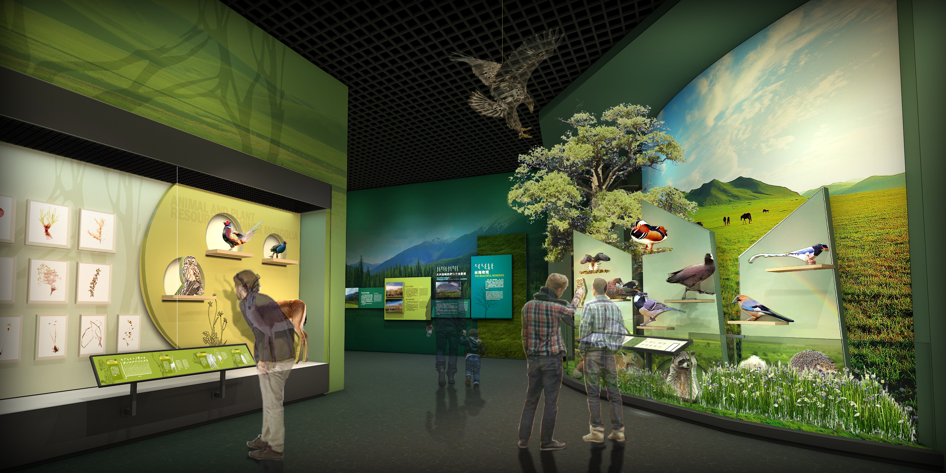 内蒙博物院投标效果图-4