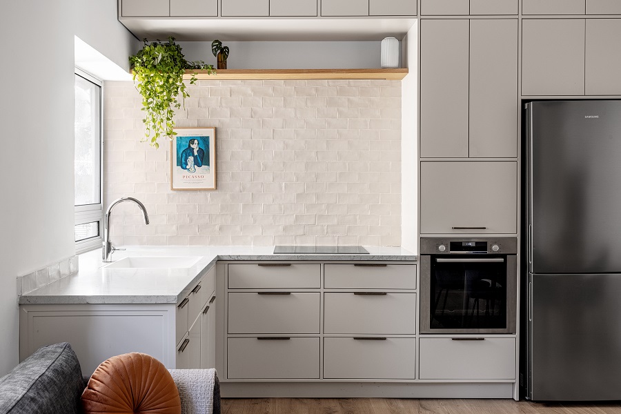 57平米小户型公寓设计丨以色列特拉维夫丨室内设计师达娜·罗兹（דנה ברוזה）-28