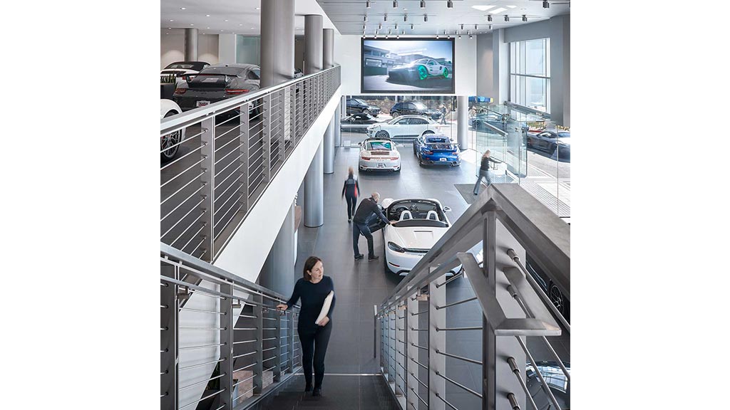 加州卡尔尔斯巴德 Porsche 经销商现代建筑设计与室内设计-4