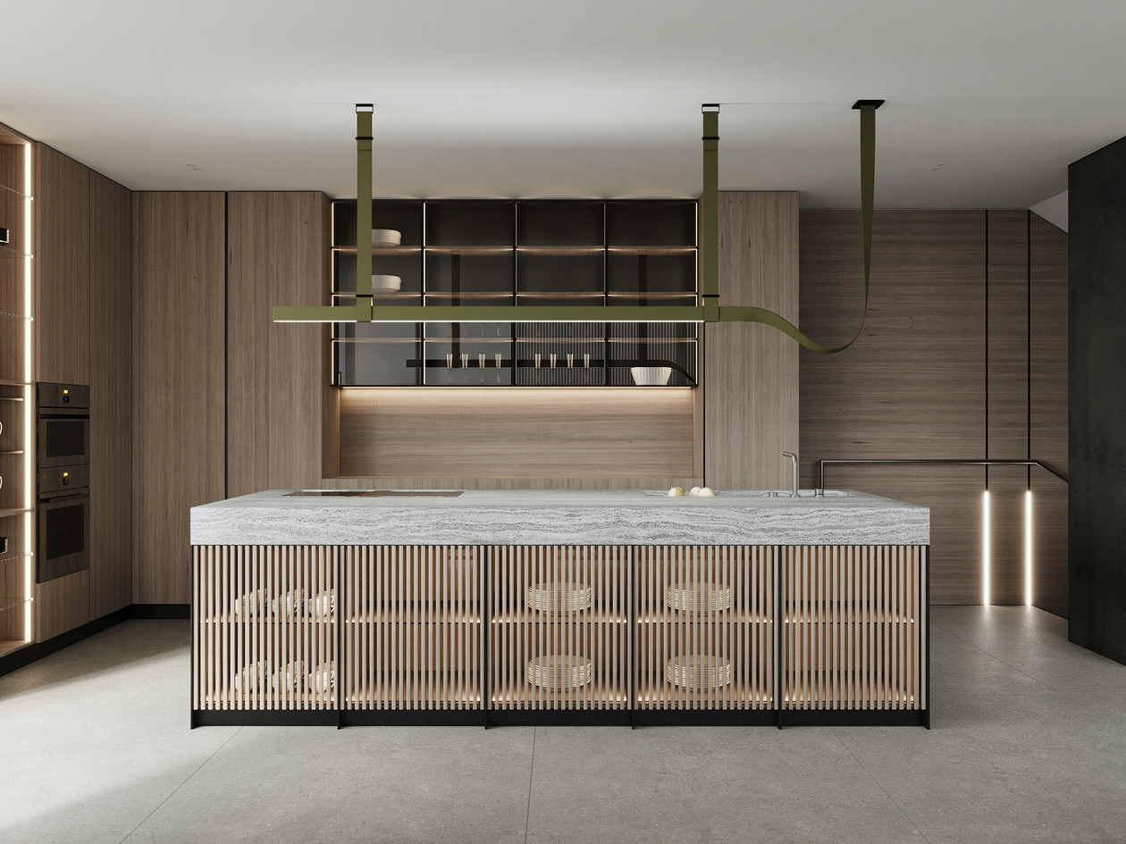 简约风大平米住宅设计 超精致！-9