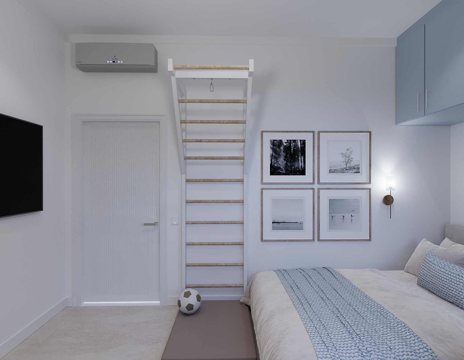 Boho-Scandinavian Two-Story Family House-19