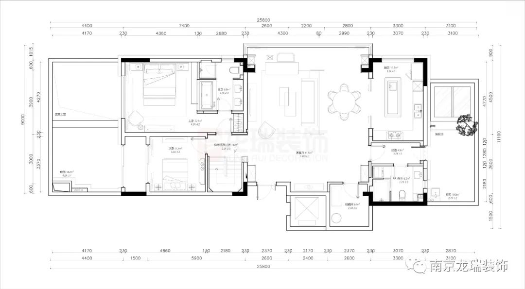 金鼎湾状元府,日式新中式禅意家居空间-18