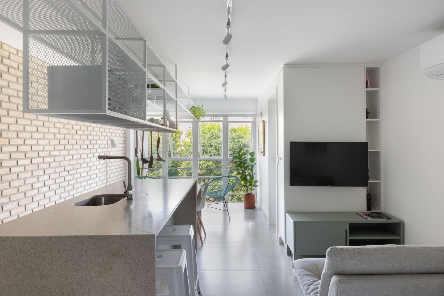 巴西 Tijolinhos 公寓丨Mínimo Arquitetura e Design-9