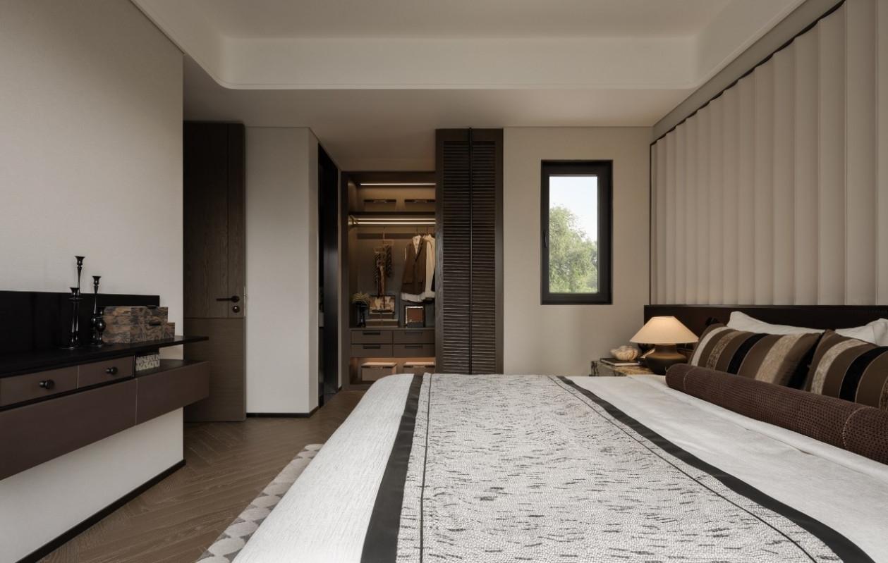 金秋设计 | 重庆永川万科城119㎡户型样板间-15