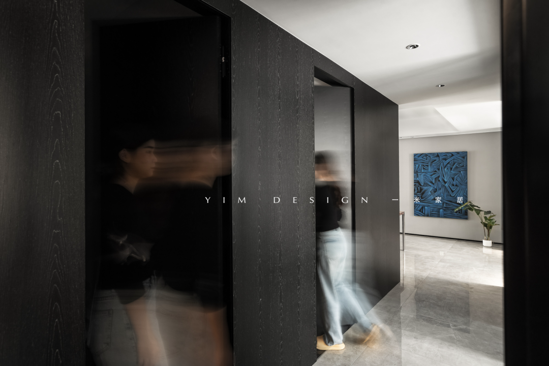 黑白格调,现代平层的独特魅力丨李宝红-27