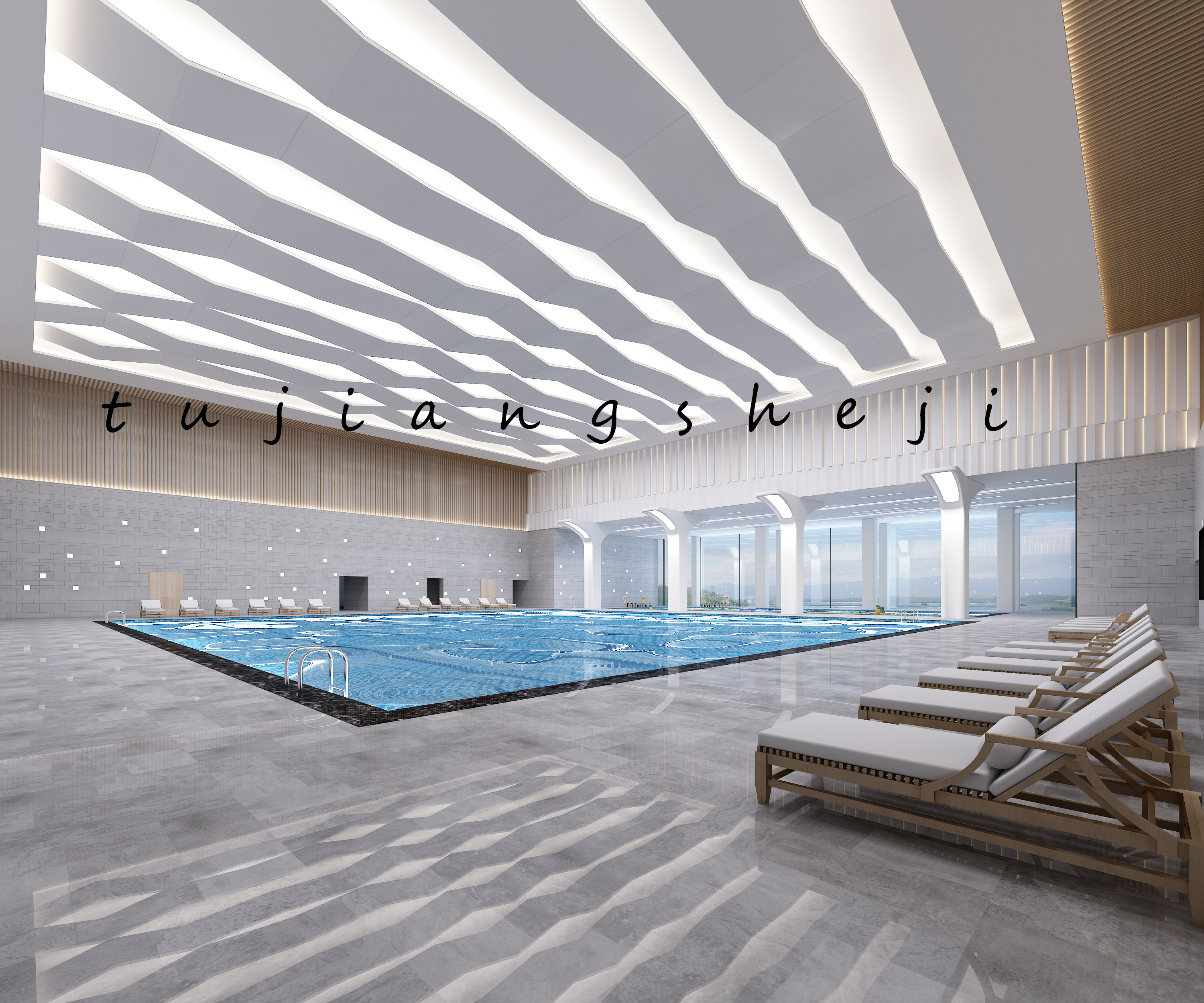 健身会所,瑜伽馆,普拉提运动中心设计-14