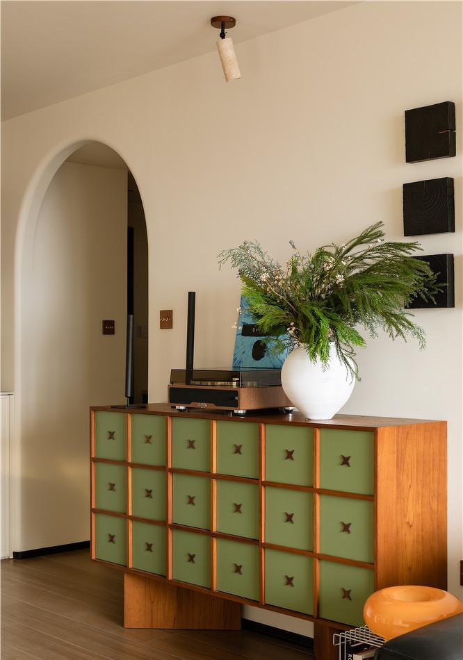 中古情调的清雅温润治愈居所-13