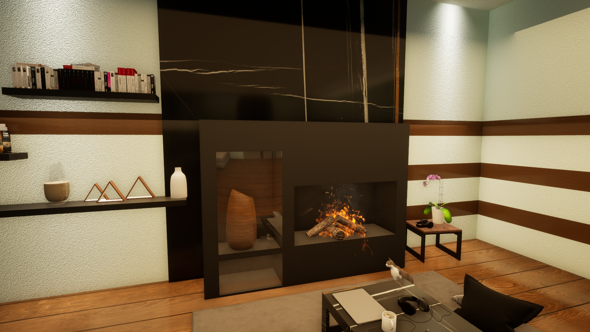 modern fireplace design-5