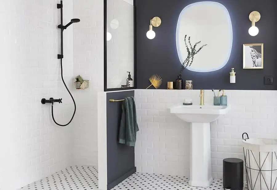 28m2 黑白主题小户型工作室-11