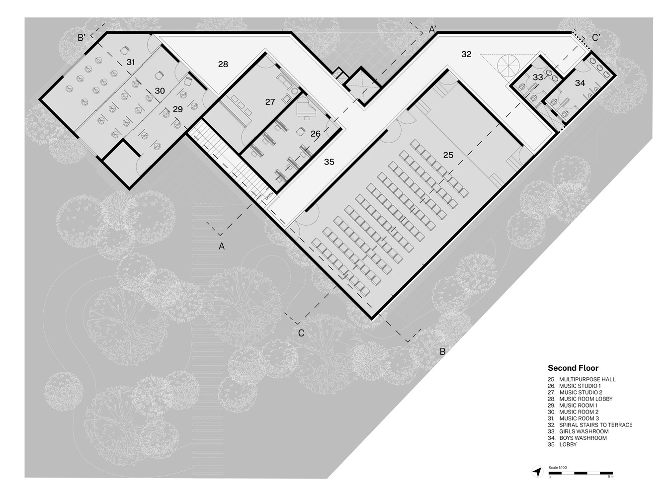 L’atelier 艺术音乐学校丨印度班加罗尔丨The Purple Ink Studio-38