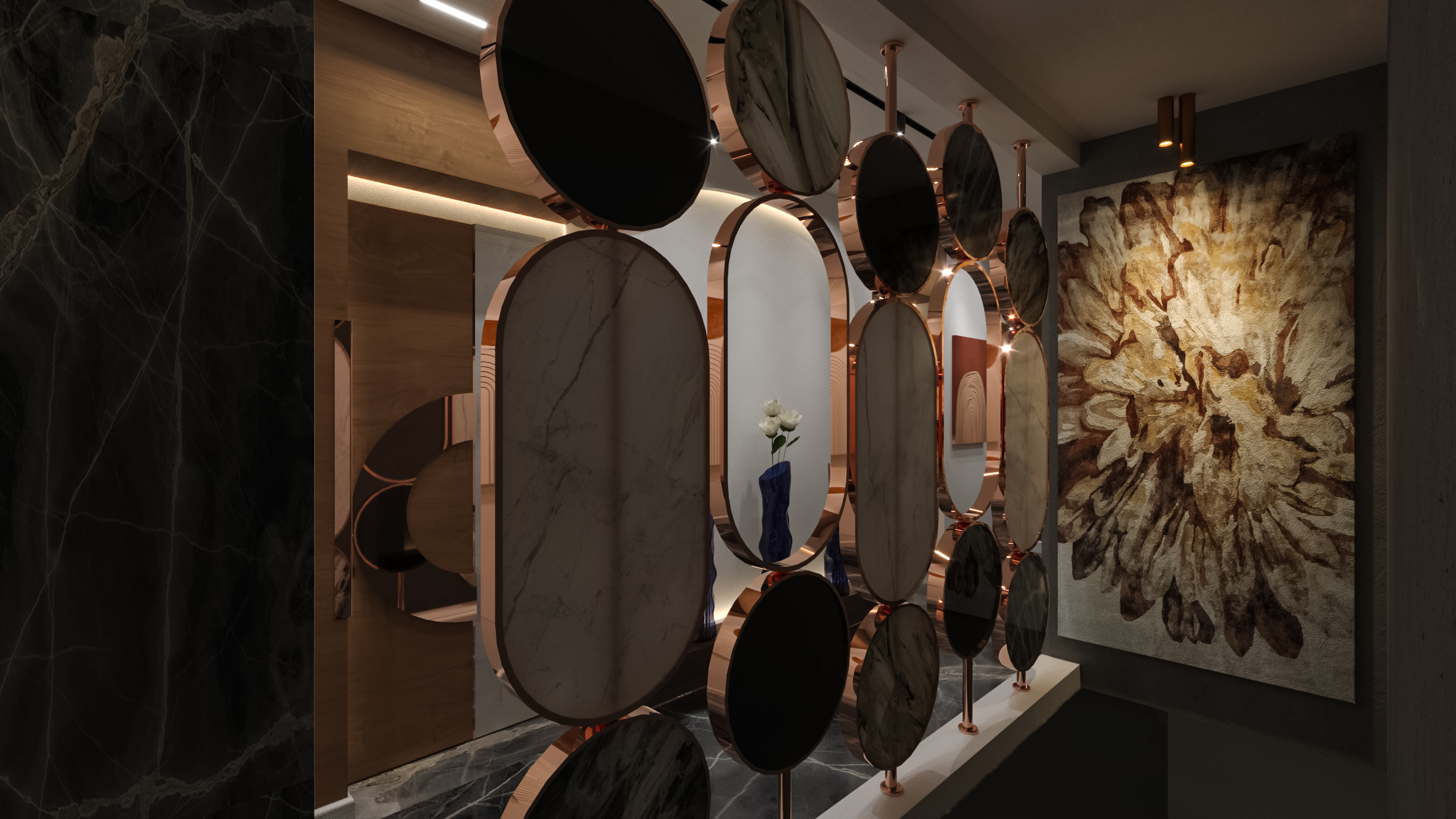 海德公园山景别墅丨埃及开罗丨Atrium Design  Ahmed Rabie-44