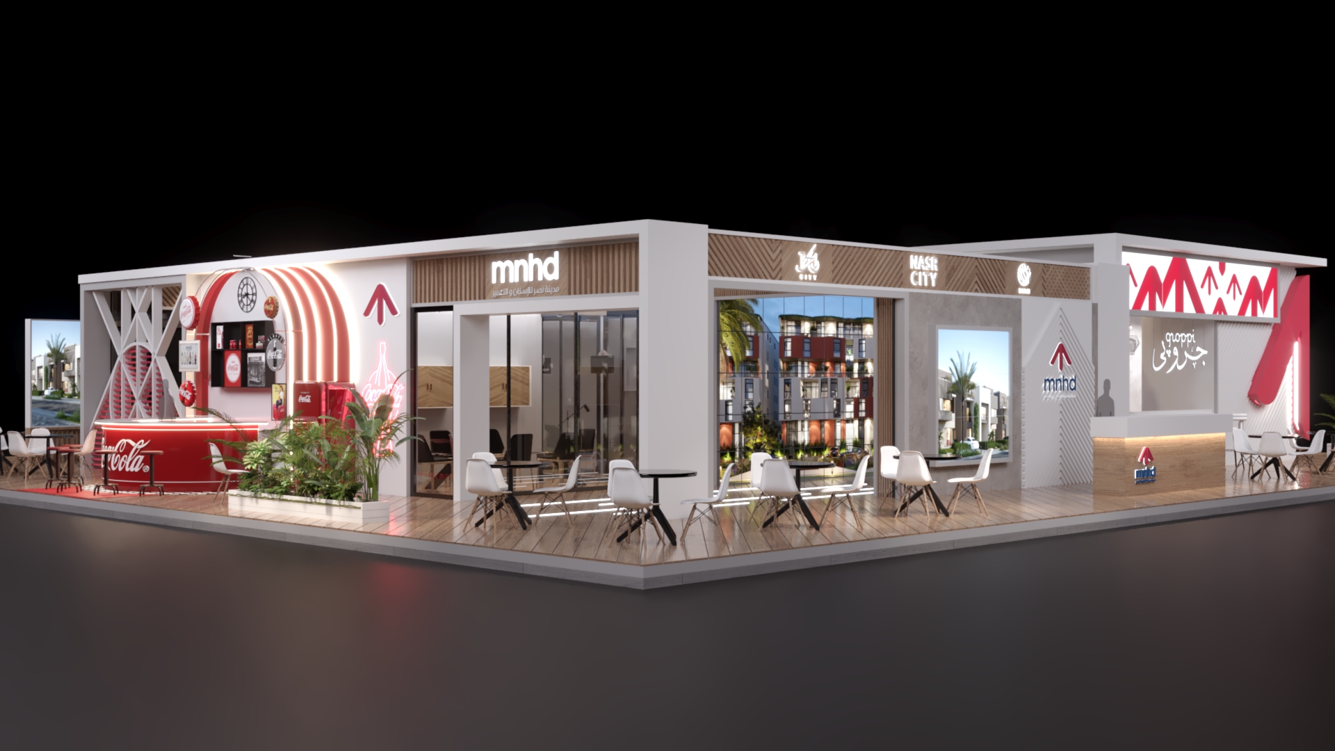 MNHD 展位城市景观 2022丨Outperks Studio.-6