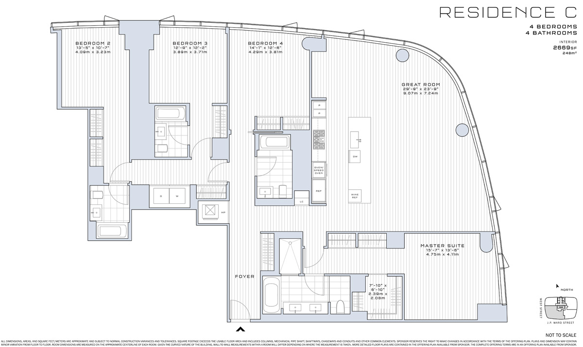 曼哈顿 780 英尺云端豪宅，JAHN 设计诠释纽约天际线-20