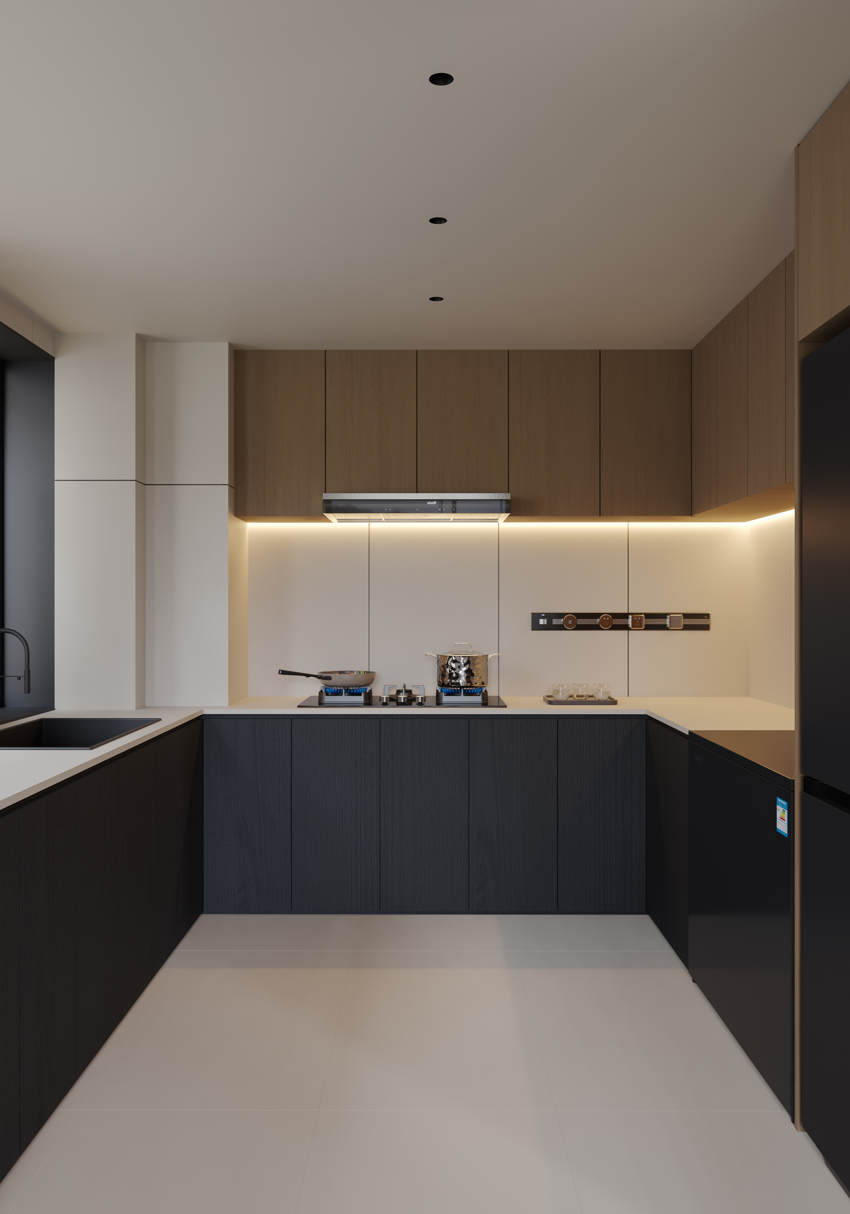 意式大平层  客餐厅-10