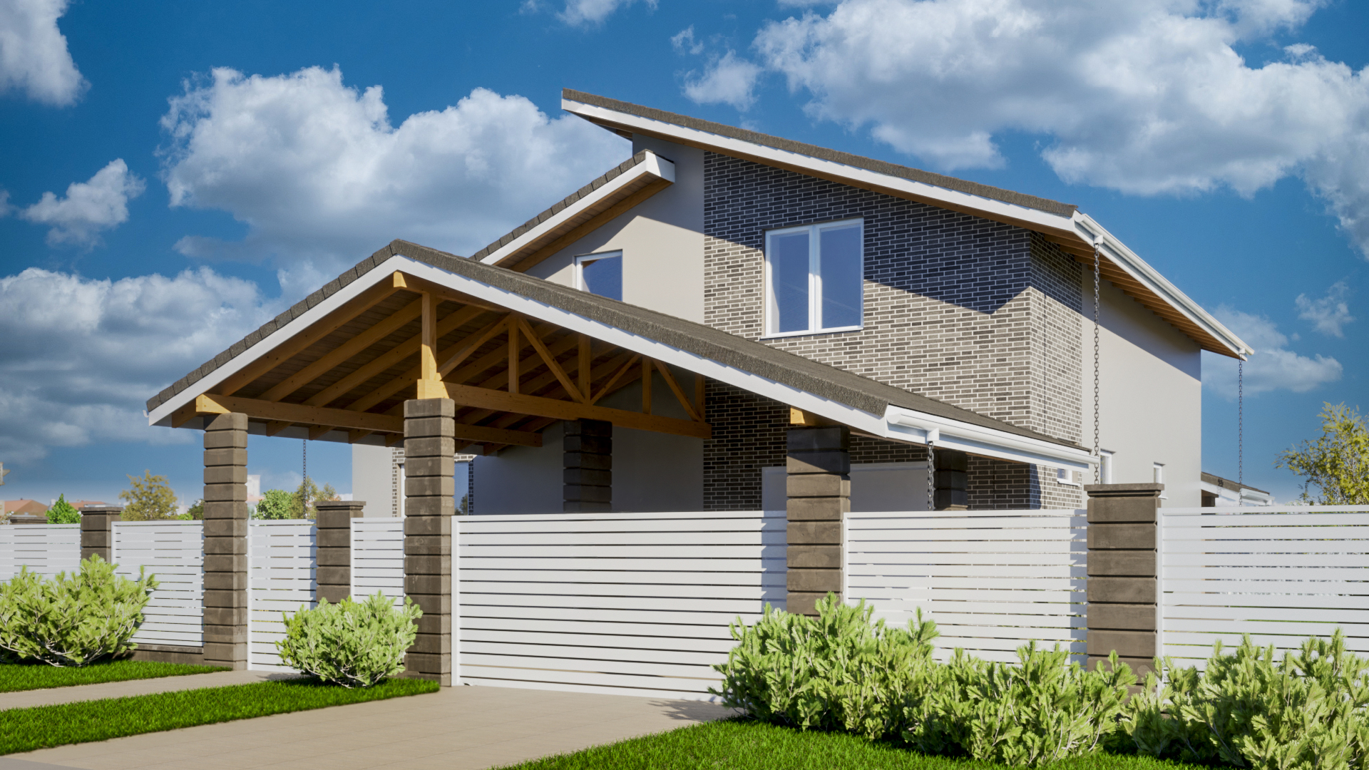 the project of an individual residential building-5