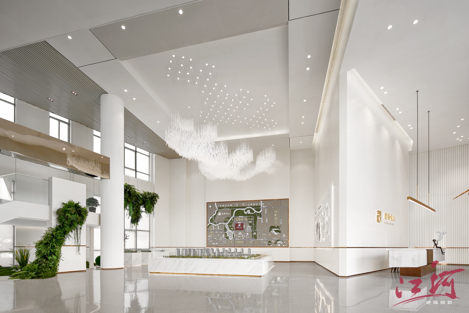 鹿鸣见山售楼处|售楼处拍摄|售楼处空间摄影|销售中心-4