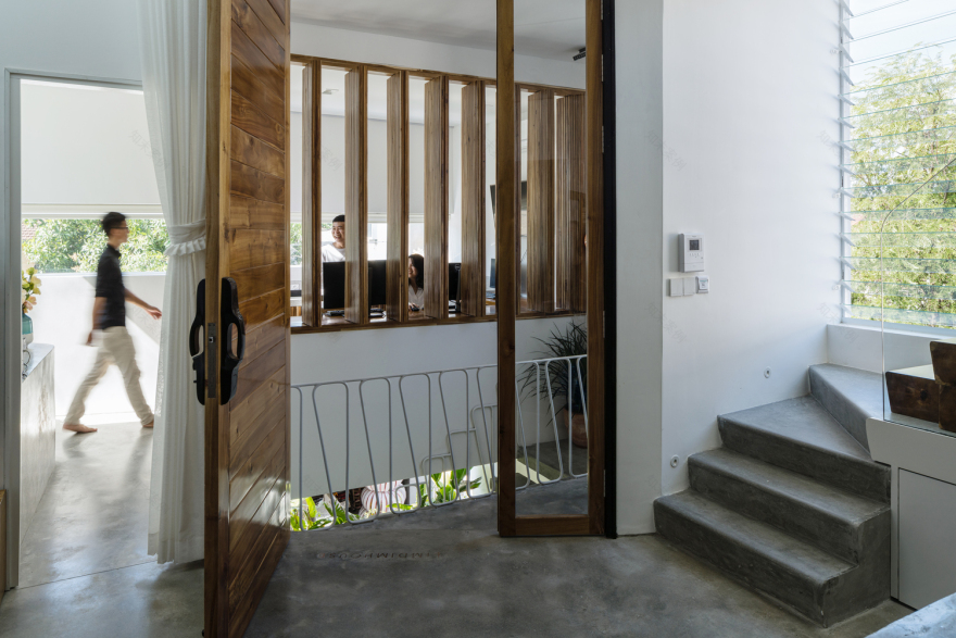 越南雨林中的“百叶窗”住宅-31