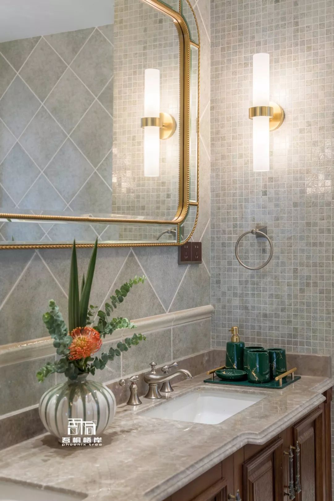 武汉梦湖香郡溪墅,美式庄园风情的家-84