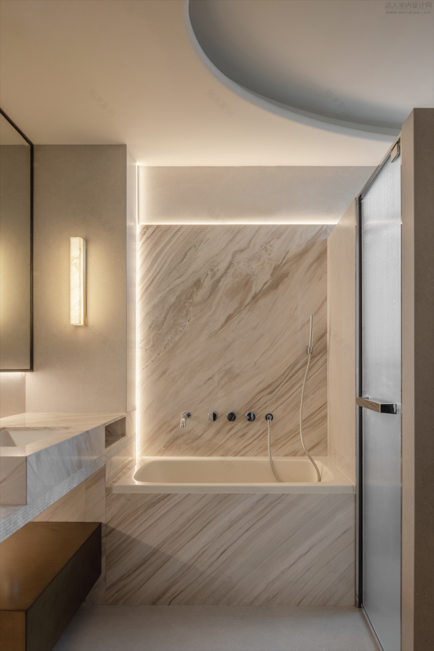 250㎡简约大平层丨双羽设计-76