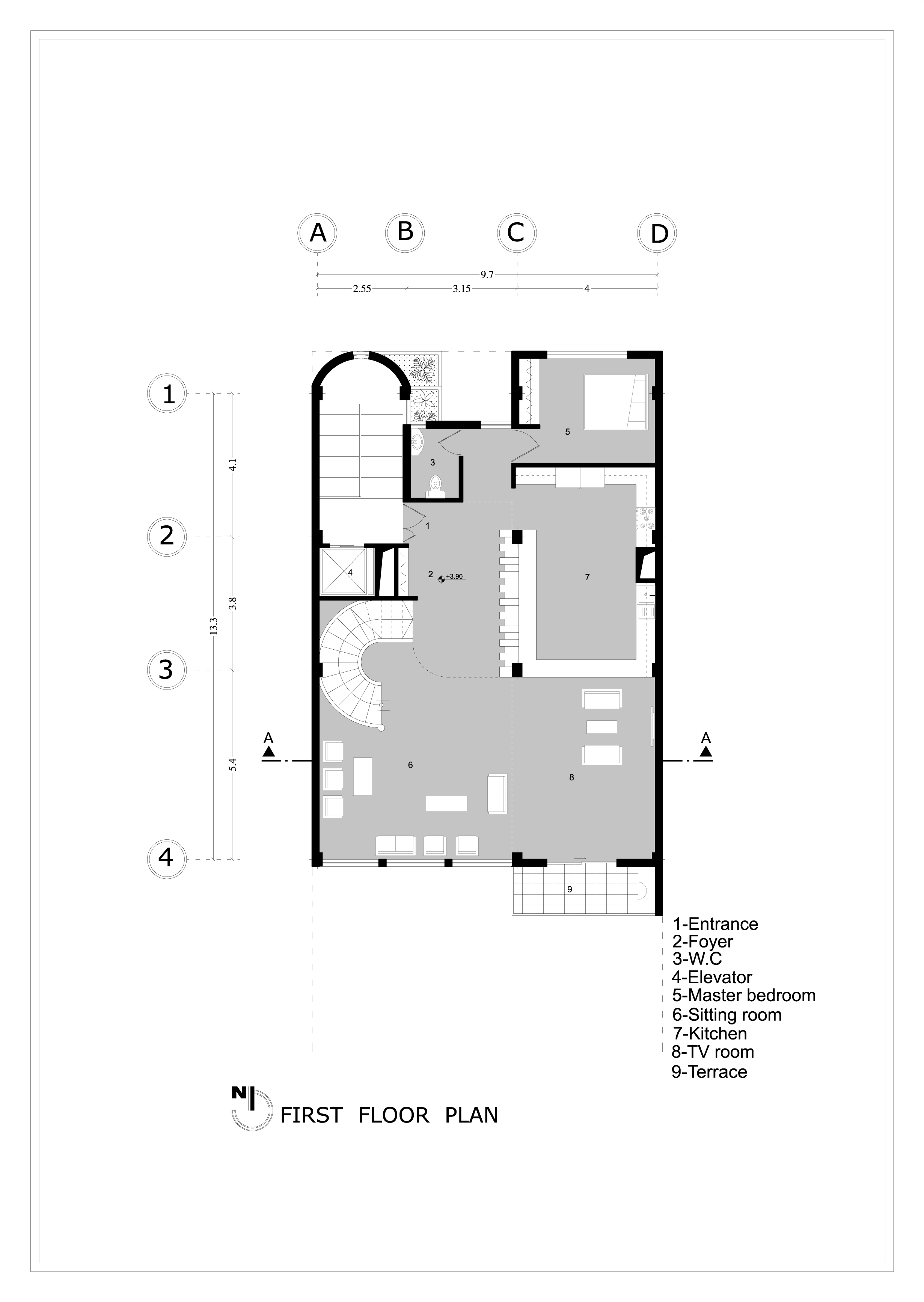 Mostafa Shahbazian & Partners 打造 5000-10000 平方英尺私人住宅-8