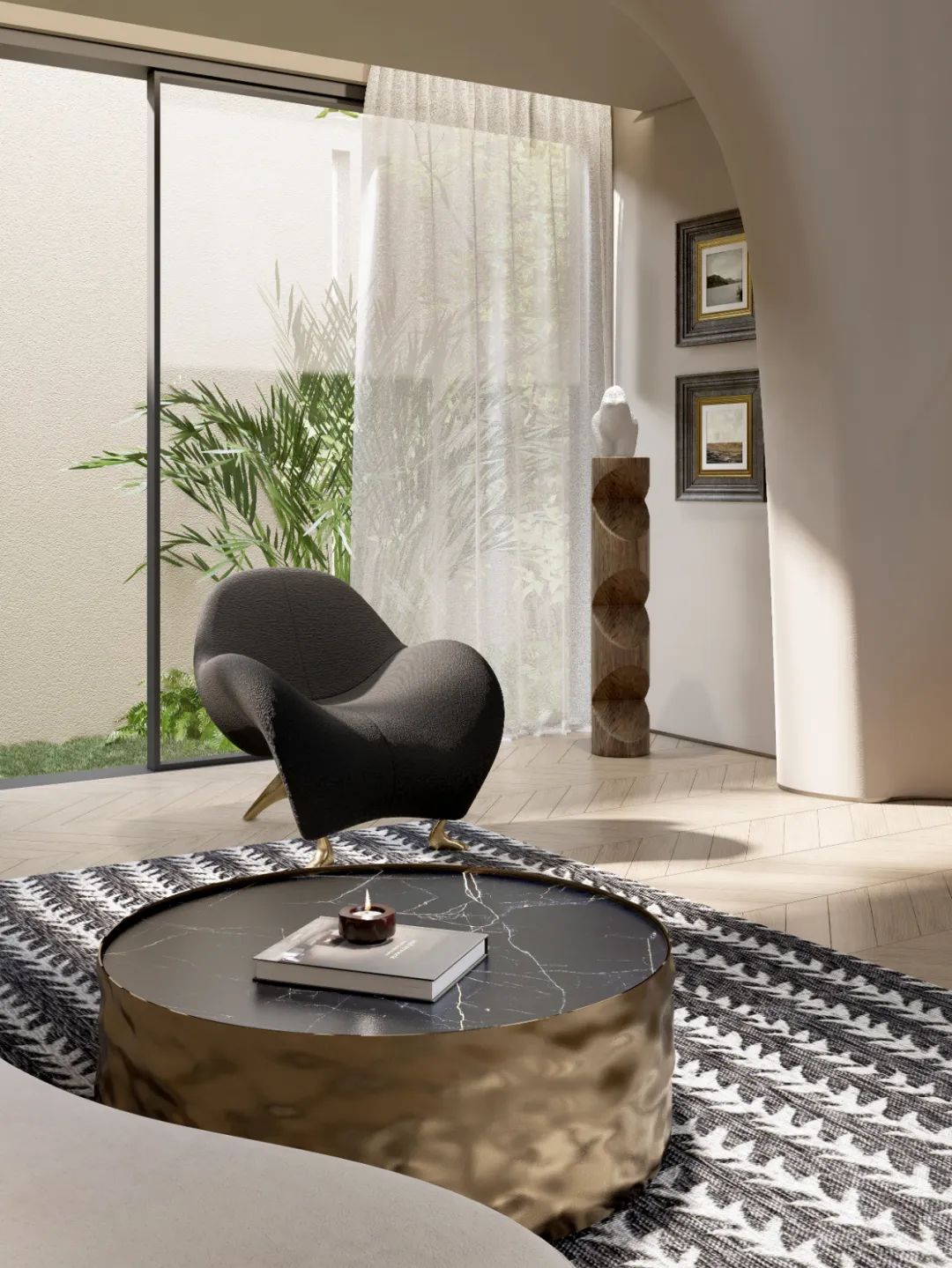 盛夏绿意 · 郭恒博设计师的江南府私宅设计丨中国无锡丨介間建築設計-14