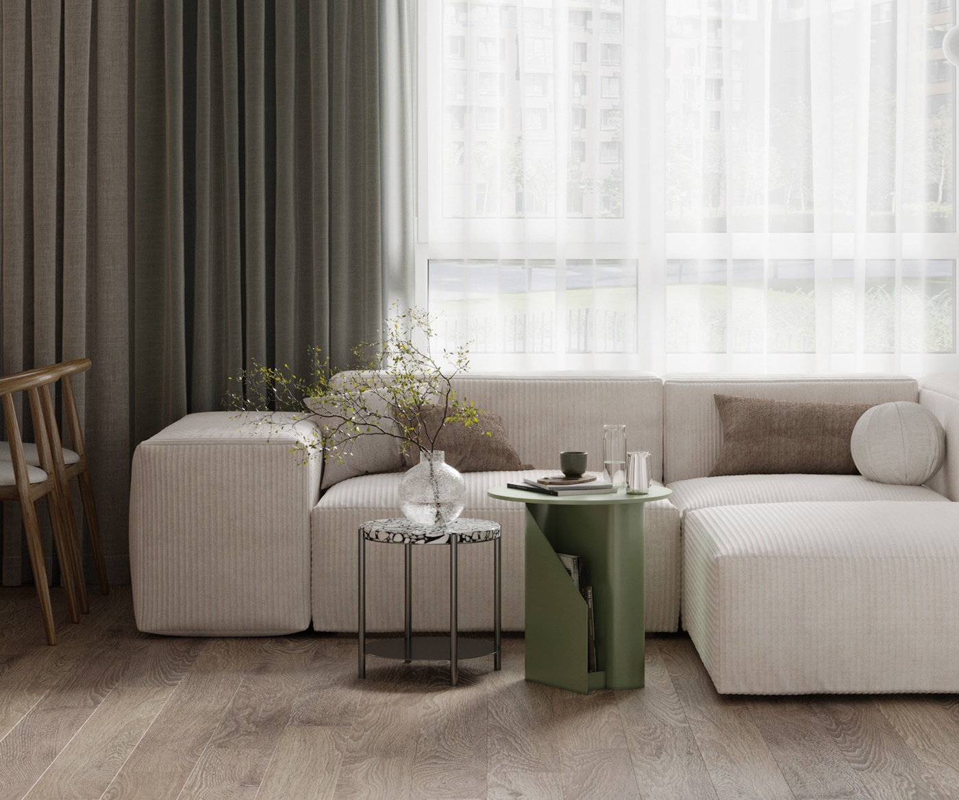 清新绿空间设计 轻盈又养眼-1