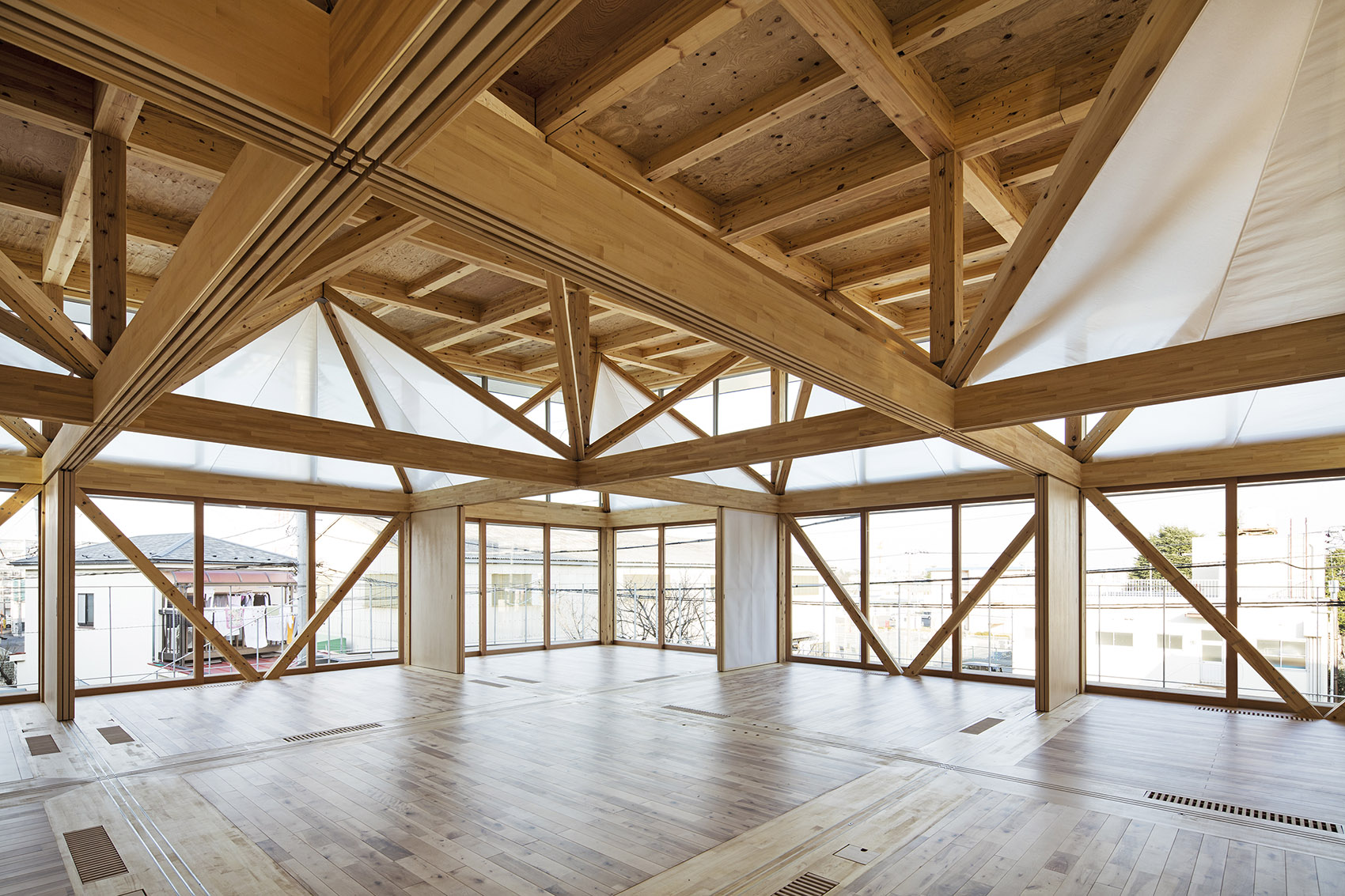 百变空间 & 工厂改造的多功能社区中心，日本 / Aki Hamada Architects-52