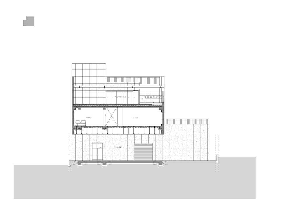 借鉴工厂建筑和钢结构几何感和谐的仓储式办公楼设计丨韩国南杨州市丨戈者设计-9