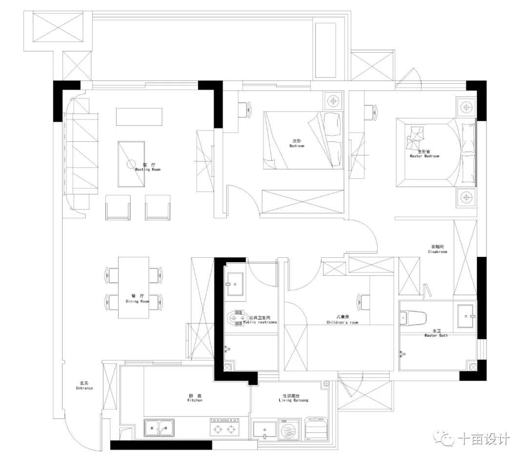 邦泰天誉 103㎡新中式雅居,诠释禅心与生活平衡-5