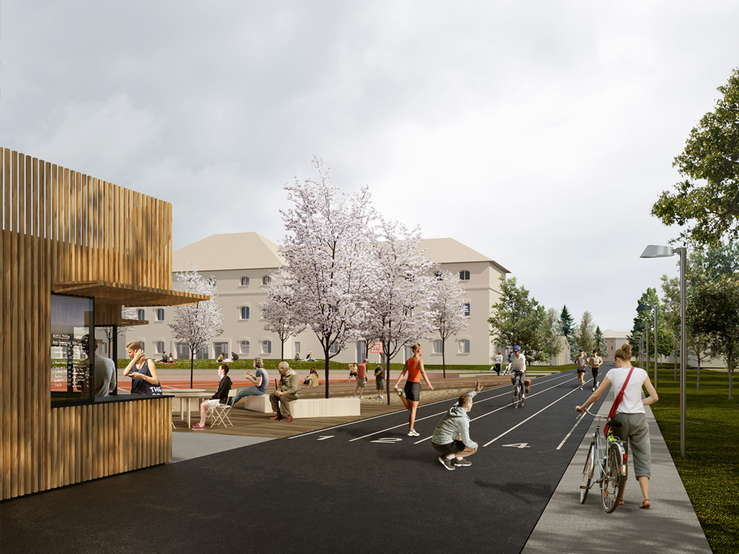 捷克 Jirásek 军事营地公共空间改造-53