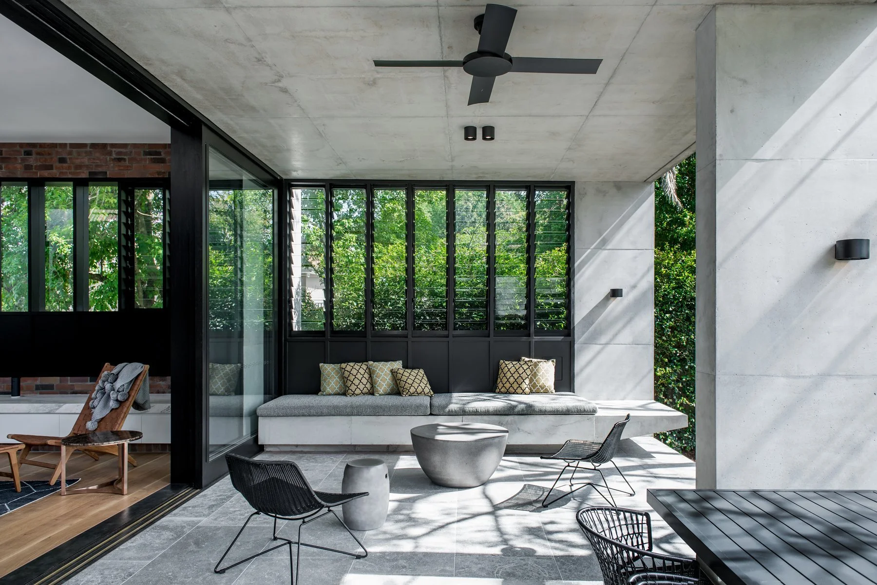 露台；露台餐厅（具体需结合语境，这里单纯the Terrace可直译为露台 ，若有特定场景比如在酒店相关语境常指露台餐厅 ）丨Shaun Lockyer Architects-15