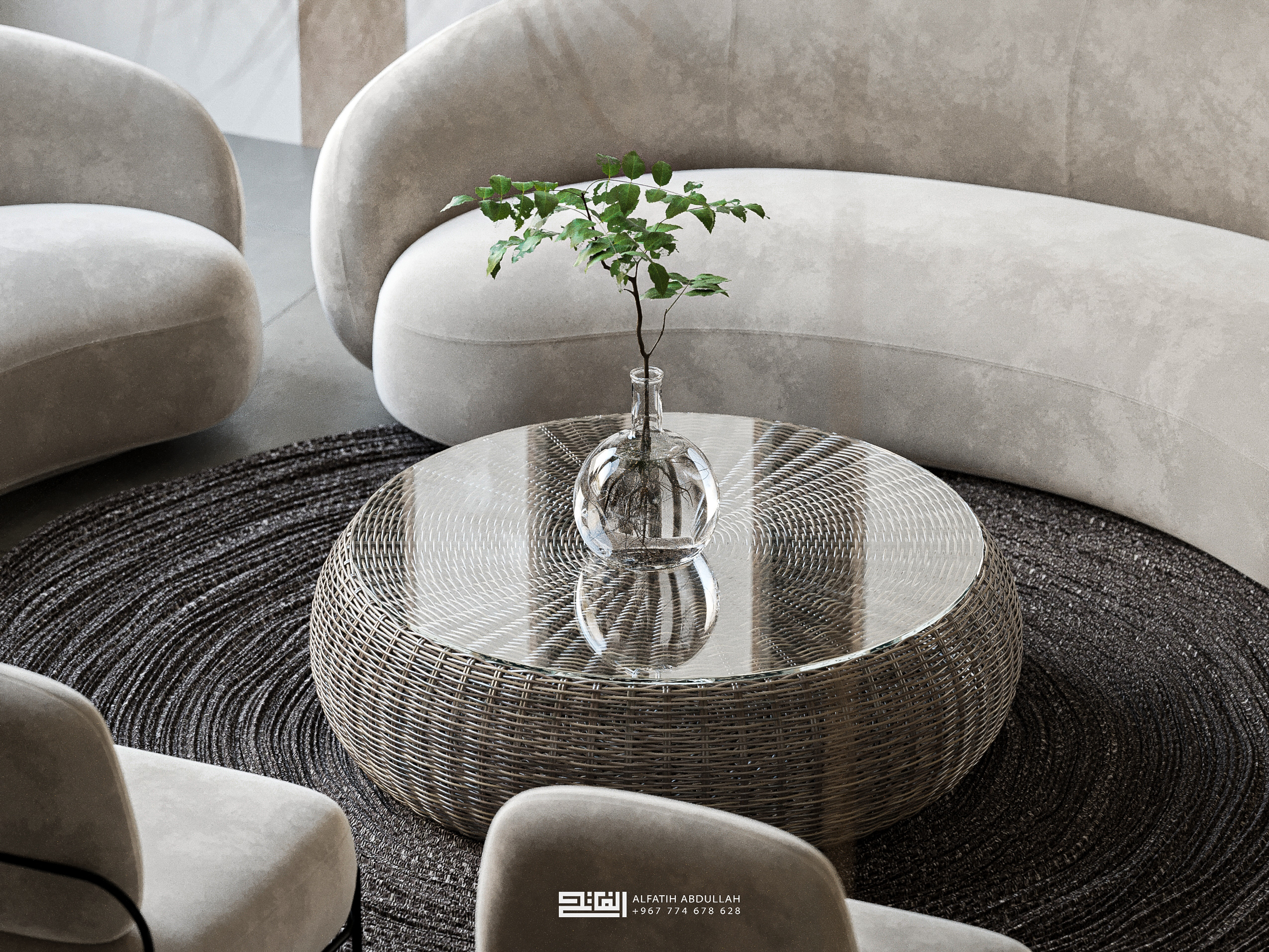 Suhail 酒店餐厅和接待处设计丨也门-20