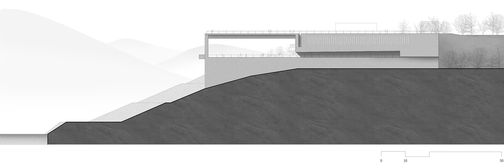 云阳滨江绿道游客服务中心，重庆 / 大舍建筑设计事务所-51