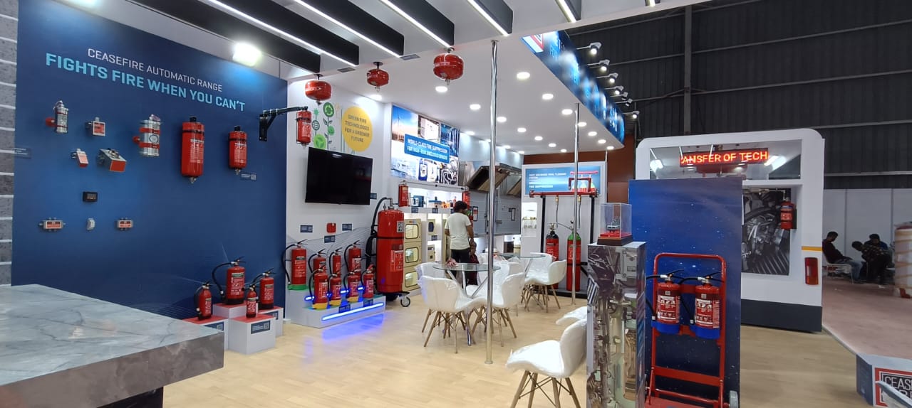 Cease fire,Fire & Security India Expo,Mumbai India 2023-5