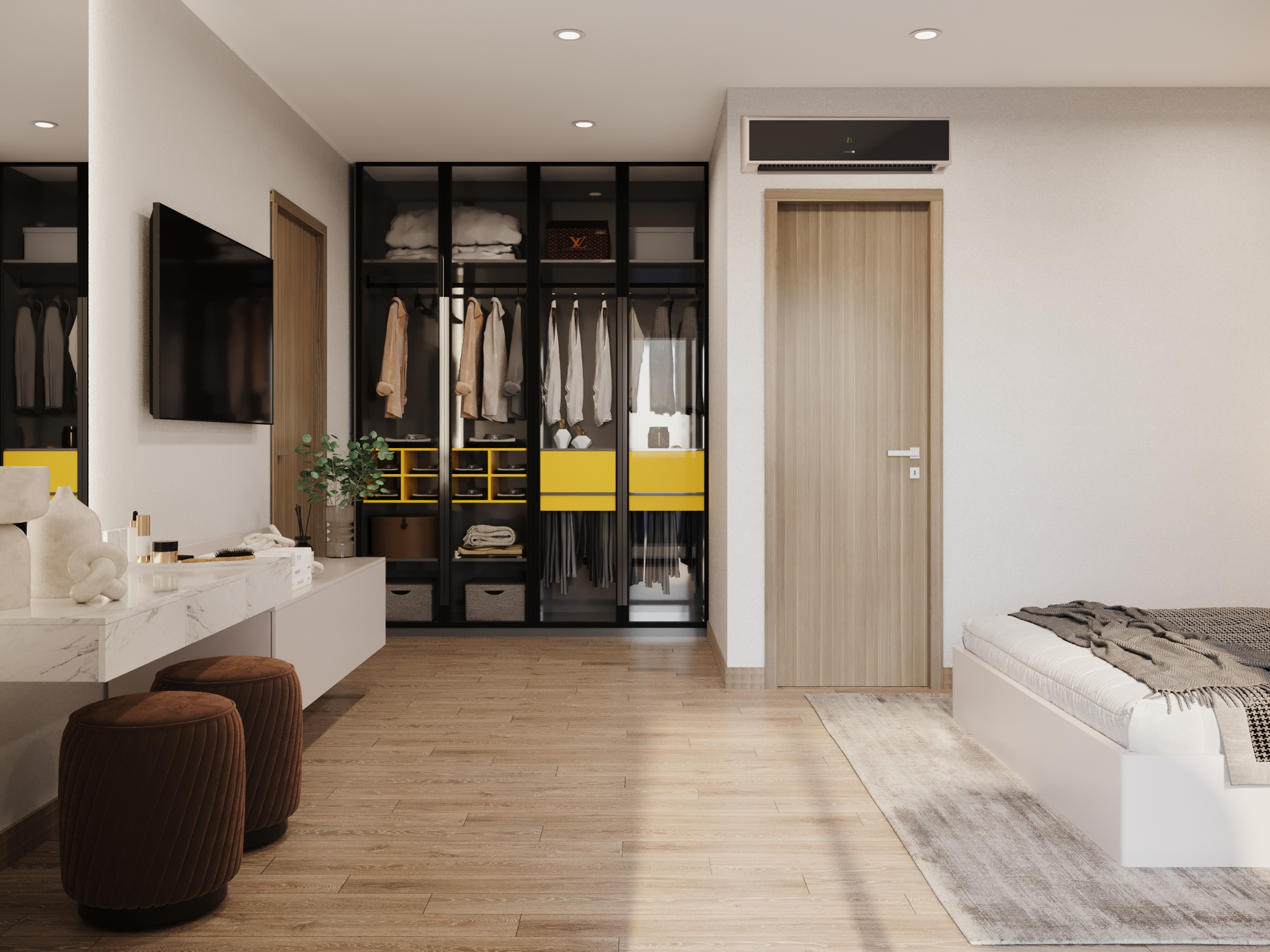 Villa Interior Design (Katameya Gardens New Cairo)-22