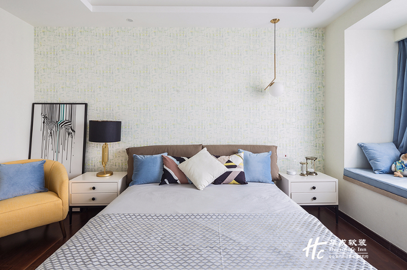 【华成美域设计】吉宝凌云峰阁136㎡ 北欧风-16