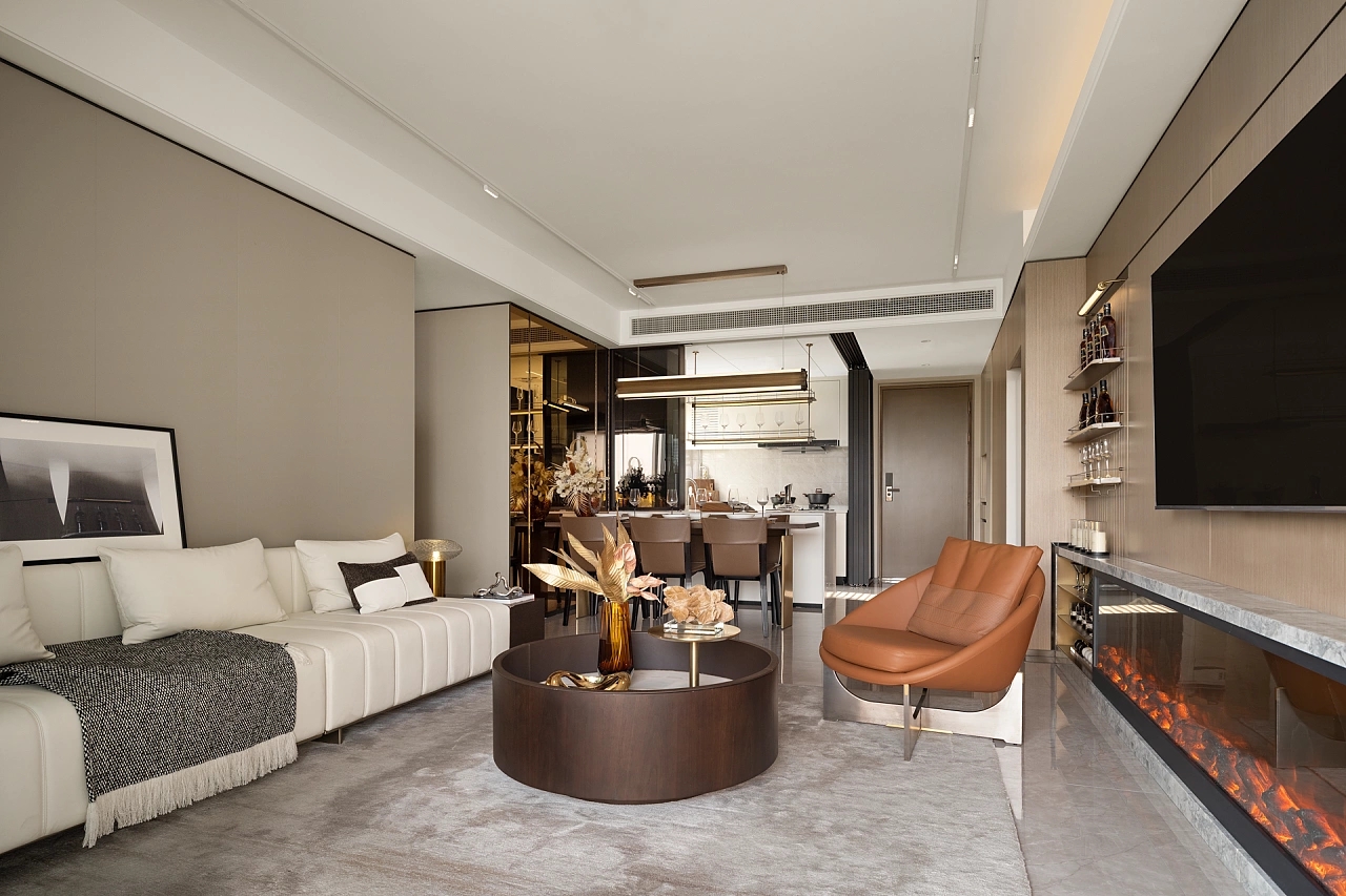 金地明峰府116㎡样板间丨INNEST意巢设计丨中国深圳-5