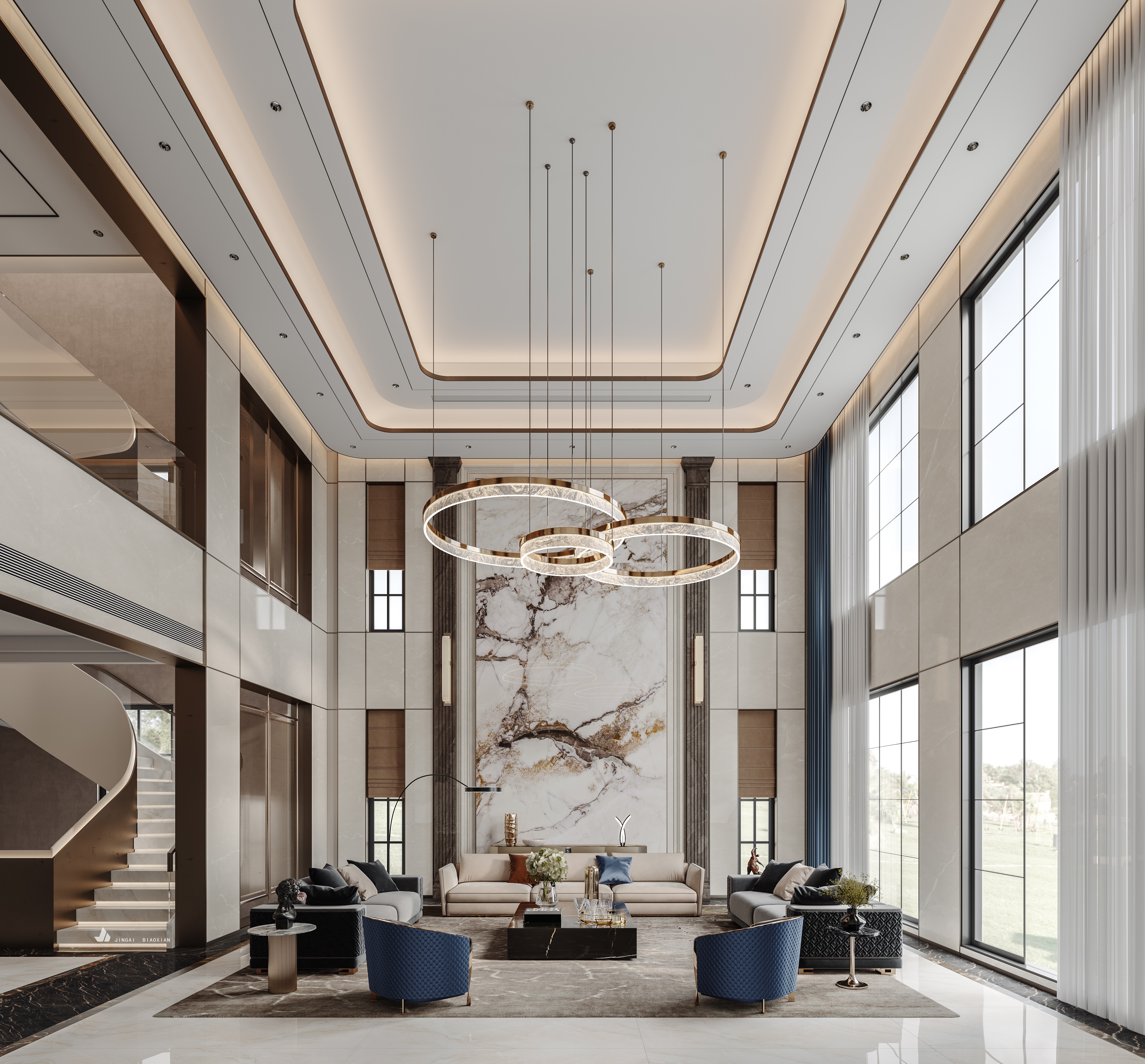 轻奢别墅案例集-24