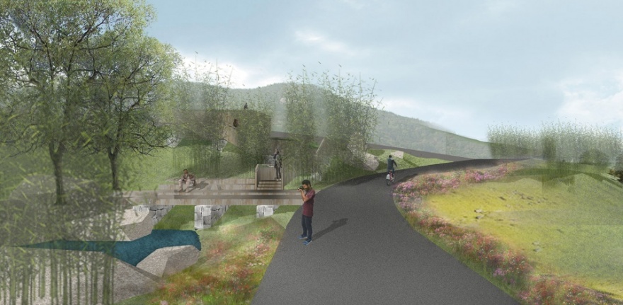 蓝田县九间房镇油坊坪村景观设计-53