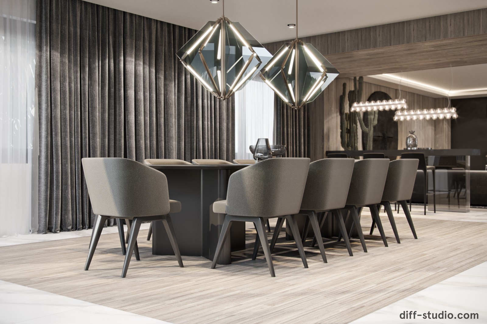 传统与现代对话，卢旺达私人别墅  Diff.Studio-17