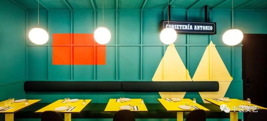 Color/大师教你学色彩--马德里“不可思议”的餐厅-14