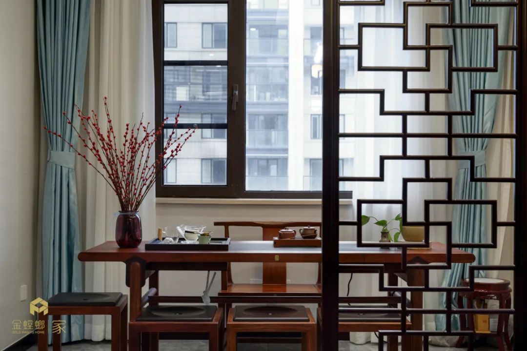苏州狮山原著 140㎡中式风装修丨中国苏州丨金螳螂·家苏州吴江店-30