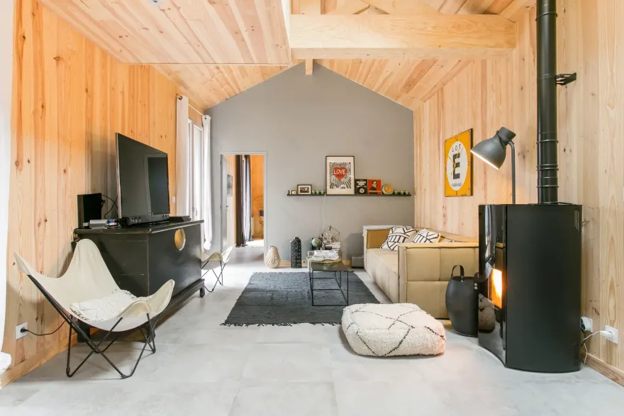 Atlantique 木屋 | 工业风海滨度假胜地-3