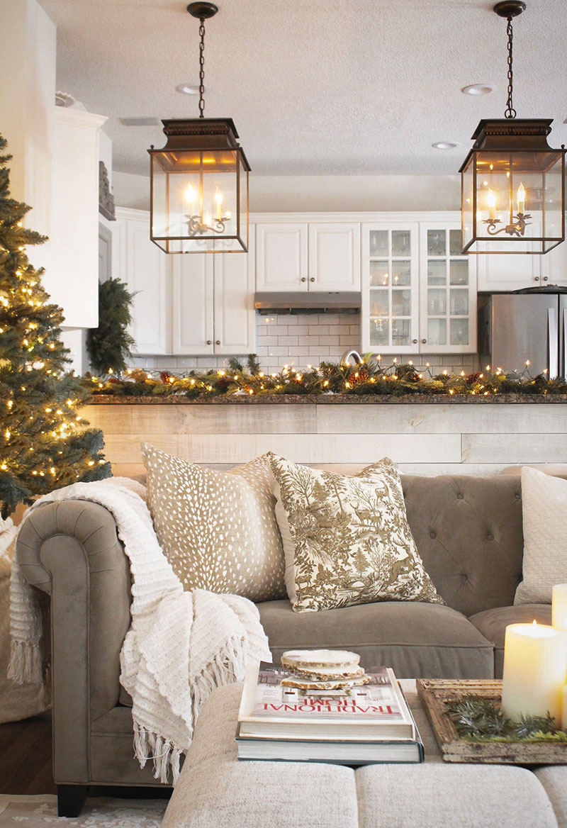 美式乡村复古新年家居-11