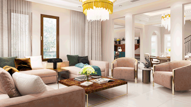 万橡府现代简约风，220㎡空间诠释不老时尚-99