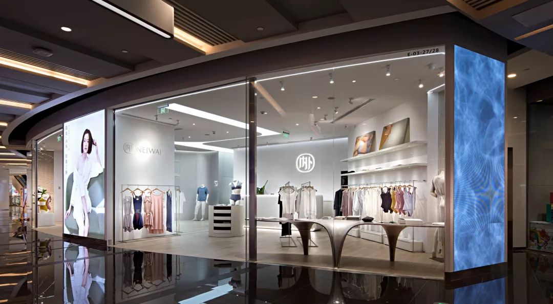 上海两家内外“NEIWAI”内衣旗舰店 l NAN Architects-9